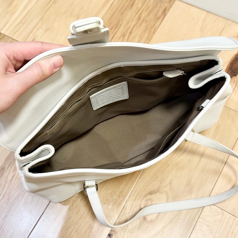 Coach Vintage Hamptons Flap Satchel Bag - Picture 7 of 14